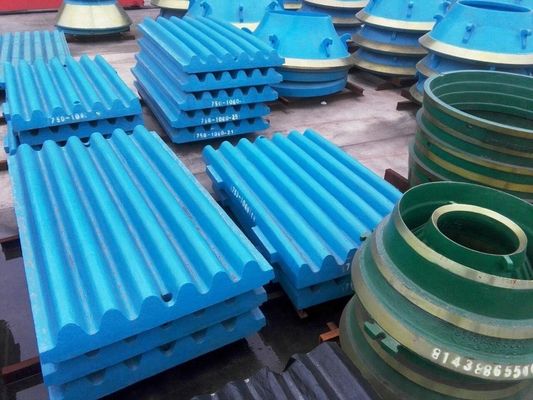 CNC обработка челюстной пластины запасные части для тельсмита 2044 2250 2540 3042 челюстной дробилки