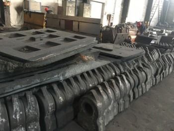 Глава молотка из высокомаганцовой стали для каменных дробилок