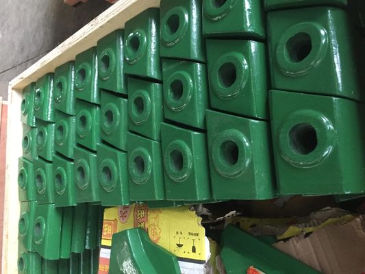 Набор хромовых испытательных плит для OEM Barmac VSI Crusher Wear Parts B6150SE B7150SE B9100SE