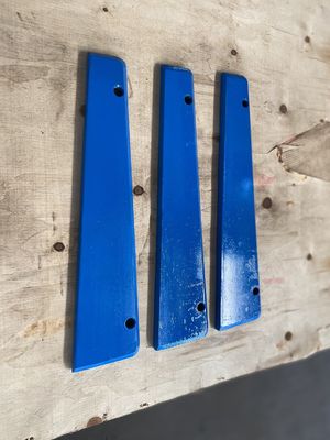 Стандартная спецификация клиента Высокомангановая сталь VSI Trail Plate для Barmac B7650