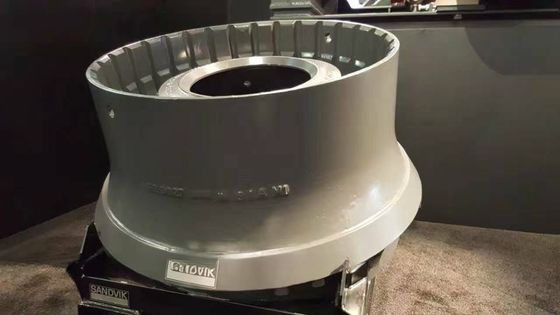 Высокомангановая стальная подкладка для конусового дробилки H6800 прочная и износостойкая
