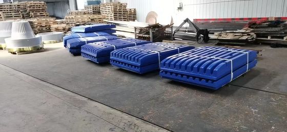 Диапазон продаж по всему миру C95 Челюстная плита для дробилки челюстей Мангановые запасные части