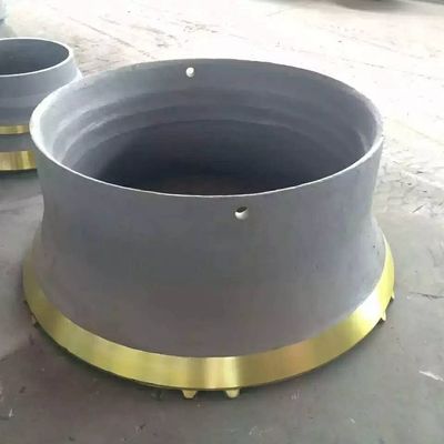 Мангановое литье Конкавные запасные части для CH660 конусной дробилки доверяют профессионалам горнодобывающей промышленности
