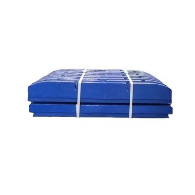 Unisite Wear Liner Plate для дробилки челюстей C200 в процессе ковки и обработки