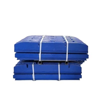 Unisite Wear Liner Plate для дробилки челюстей C200 в процессе ковки и обработки