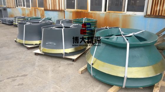 Высокомангановый стальной конусный дробильщик части изнашивания в ярких цветах