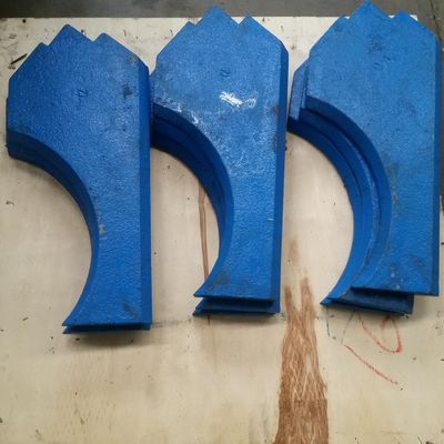 3.21 KG Профессиональная инспекция CV117 Верхняя износная плита VSi Crusher износные запасные части