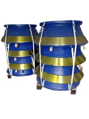 Диапазон продаж по всему миру Mantle Cone Crusher Wear Запчасти для добычи руды