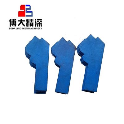 Процесс ковки VSI Crusher Wear Parts Upper and Lower Wear Plate for CV128 Deburring (Площадка верхнего и нижнего износа для дебарбирования)