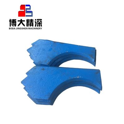 Процесс ковки VSI Crusher Wear Parts Upper and Lower Wear Plate for CV128 Deburring (Площадка верхнего и нижнего износа для дебарбирования)