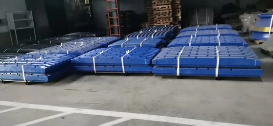 OEM приемлемая плита челюсти для C125 C145 челюсти дробильщик добывающие машины части манган