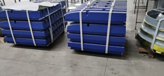 Высокоустойчивая пластинка для дробления челюсти C110 для деталей дробления челюсти в добыче руды