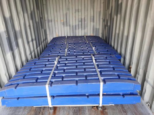 OEM челюстный дробильщик части износ Челюстная плита с преимуществом долговечности и износостойкости