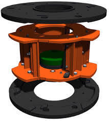 RC840 Barmac VSI Crusher запасные части Ротор Assy для производительности обработки с ЧПУ