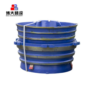 GP100 100S Crusher Mantle Concave Bowl Liner для добычи руды Долговечная производительность