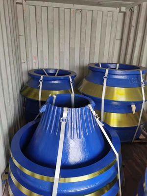 Высокий уровень GP500 500S Crusher Mantle Concave Bowl Liner для добывающих дробилок