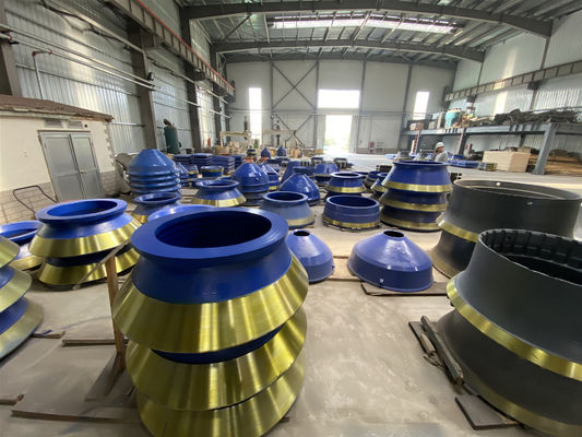 Высокоуровневые Mn18Cr2 Конкавные боковые линеровые конусовые дробилки