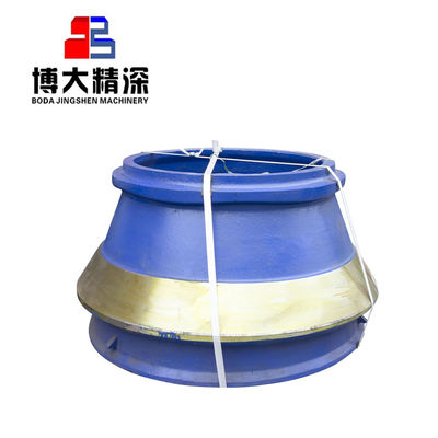 Приемлемый OEM Mantle Stone Cone Crusher Wear Parts Concave Casting для обработки Тип