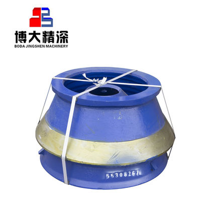 Приемлемый OEM Mantle Stone Cone Crusher Wear Parts Concave Casting для обработки Тип