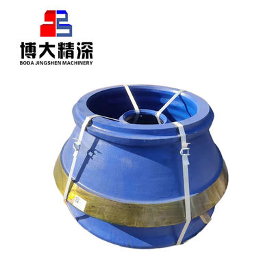 Приемлемый OEM Mantle Stone Cone Crusher Wear Parts Concave Casting для обработки Тип