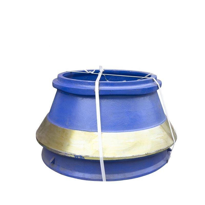 Высокомангановый стальной конусный дробильщик изделий Mn18Cr2 Bowl Liner Concave и Mantle HP400